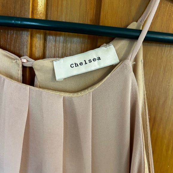 Chelsea A line mini dusty pink dress - Picture 2 of 3